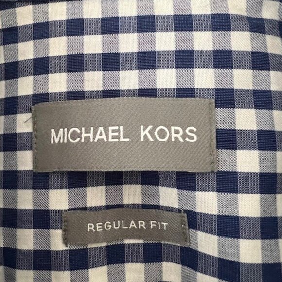 Men’s Michael Kors LS Button-Up Shirt, size M, NWOT - Picture 2 of 2